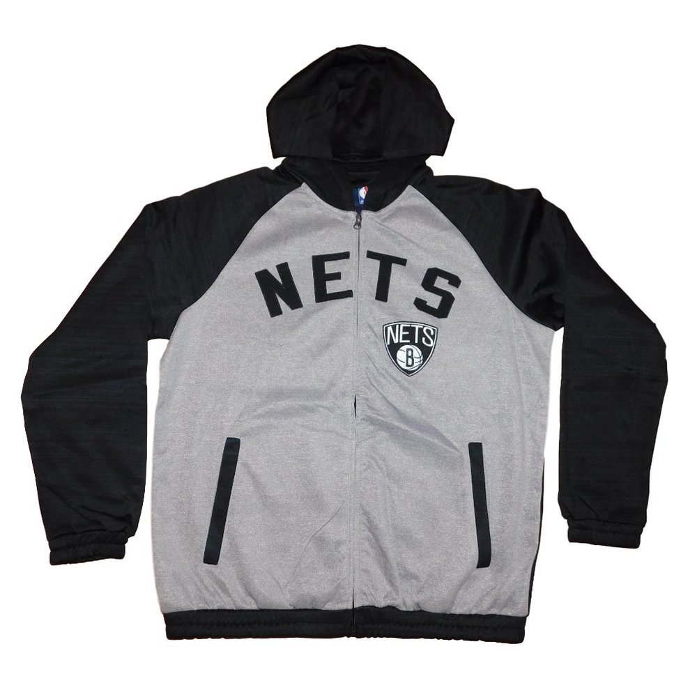 G-III Brooklyn Nets Hoodie Track Jacket